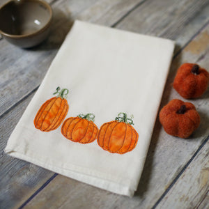 Fall - Pumpkin Patch 30x30 Tea Towel (4)