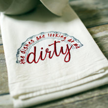 Dirty Dishes 30x30 Tea Towel (4)