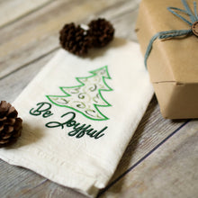 Winter - Be Joyful 30x30 Tea Towel (4)