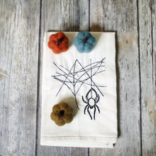 Fall - Hanging Spider 30x30 Tea Towel (4)