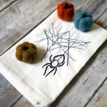 Fall - Hanging Spider 30x30 Tea Towel (4)