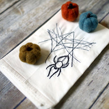 Fall - Hanging Spider 30x30 Tea Towel (4)