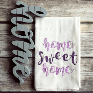 Home Sweet Home 30x30 Tea Towel (4)