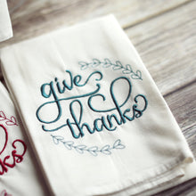 Fall- Give Thanks 30x30 Tea Towel (4)