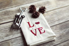 Wine Lovers - LOVE Wine 30x30 Tea Towel (4)